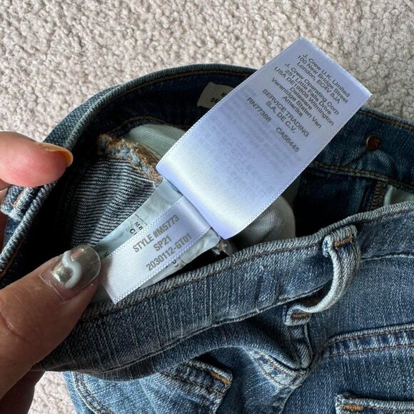 Madewell high rise denim shorts in size 26 NWOT - Picture 5 of 6